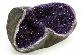 Sparkling Deep-Purple Amethyst Geode - Uruguay #342730-2